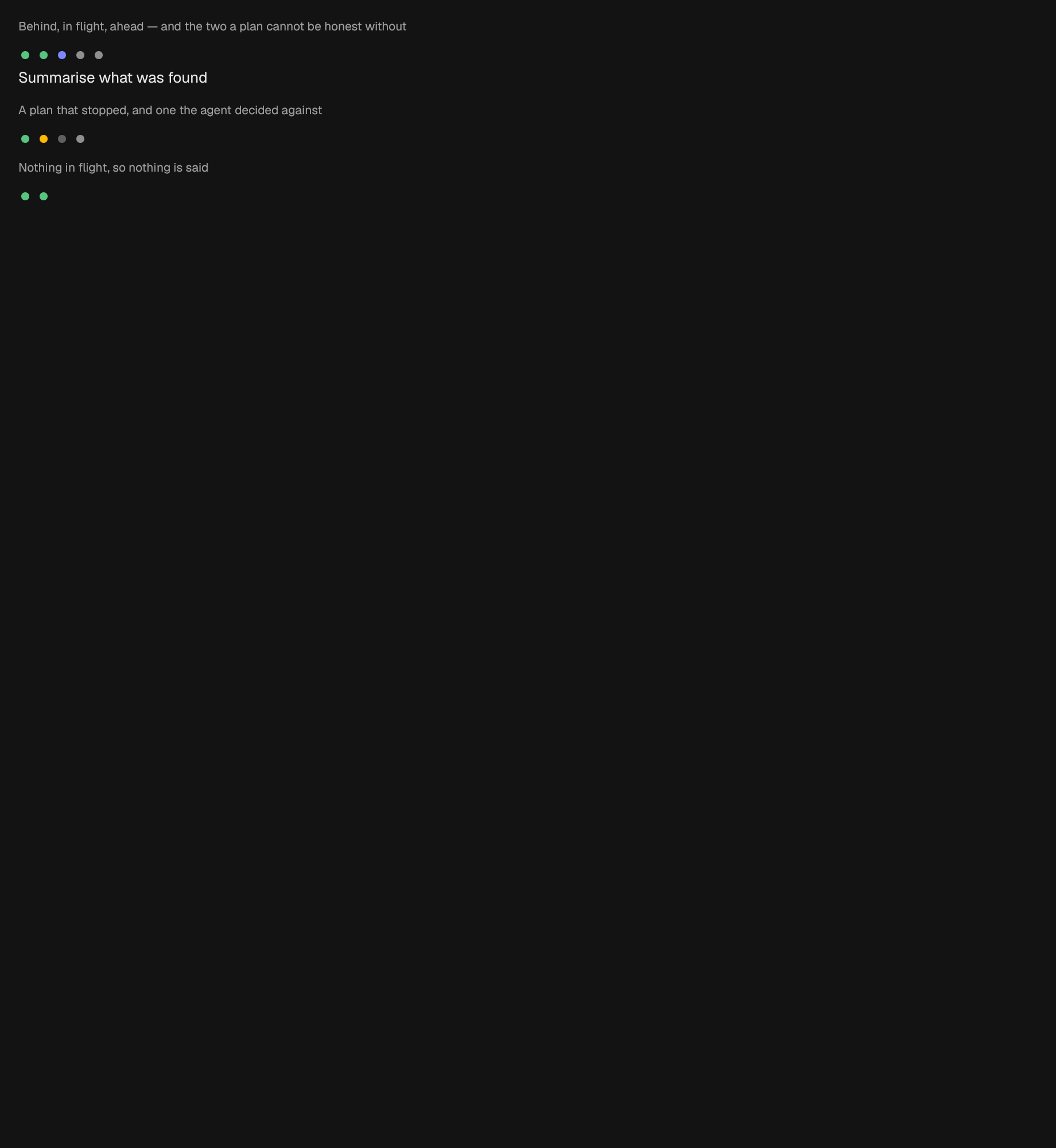 The AgentPlan component in agent-plan