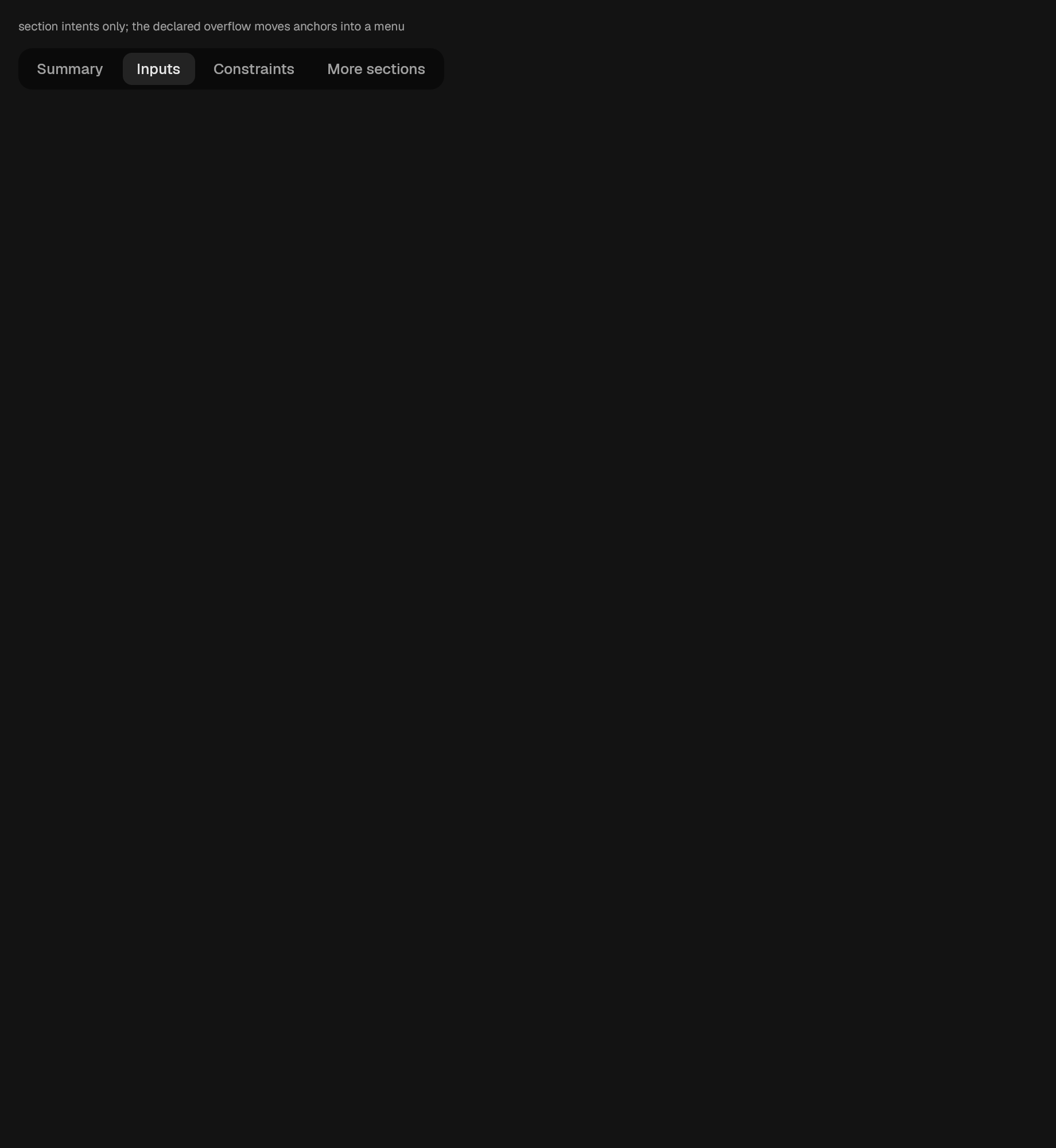 The AnchorList component in anchor-list