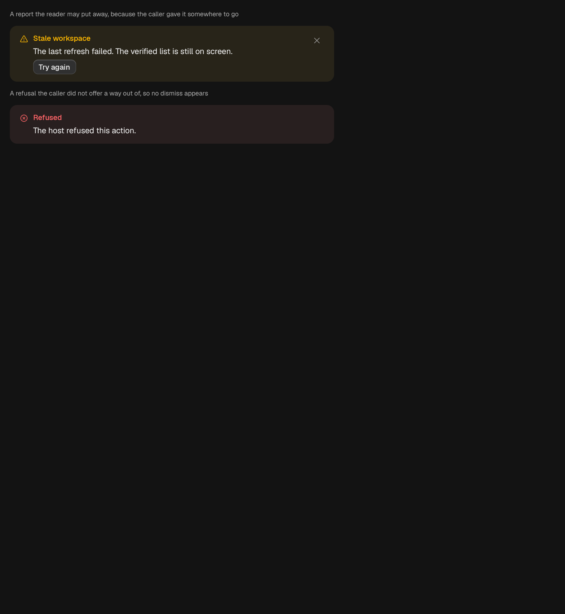 The Banner component in banner
