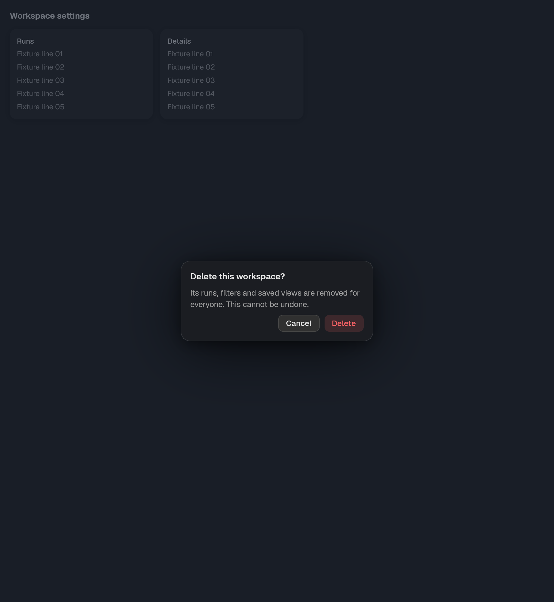 The Overlay component in overlay