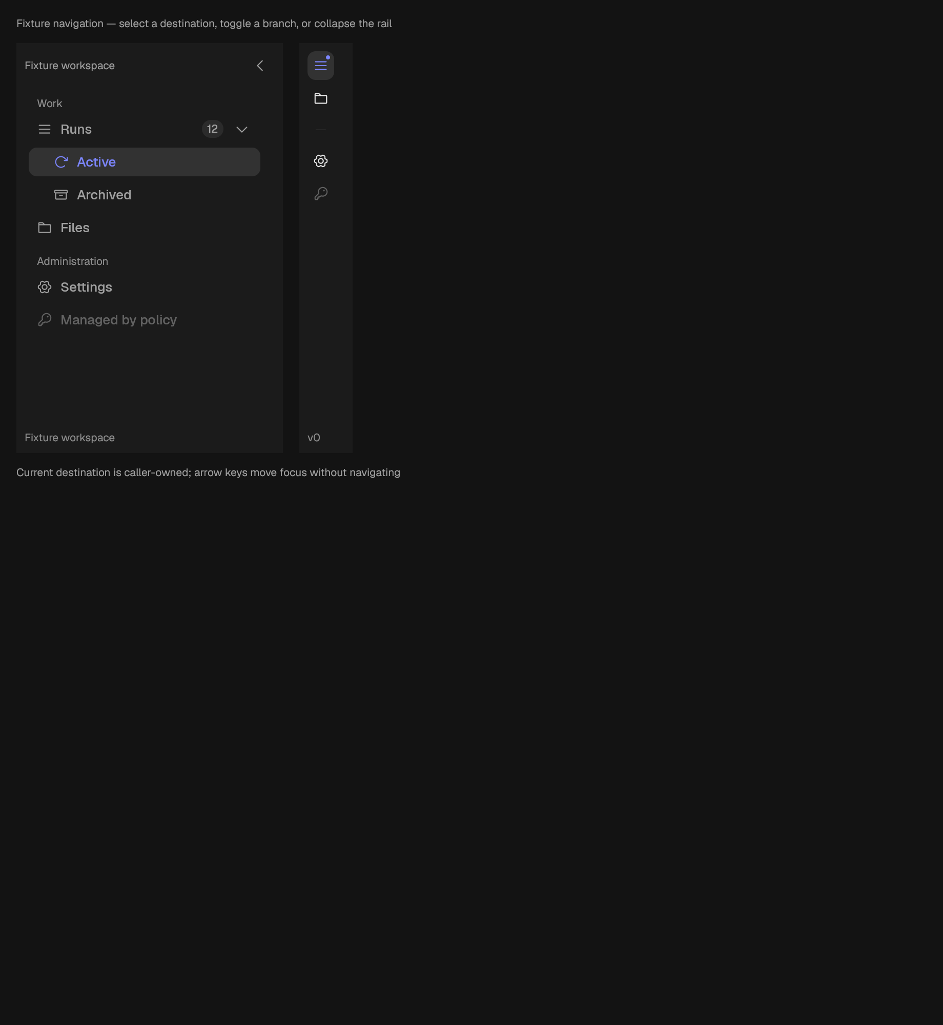 The Sidebar component in sidebar