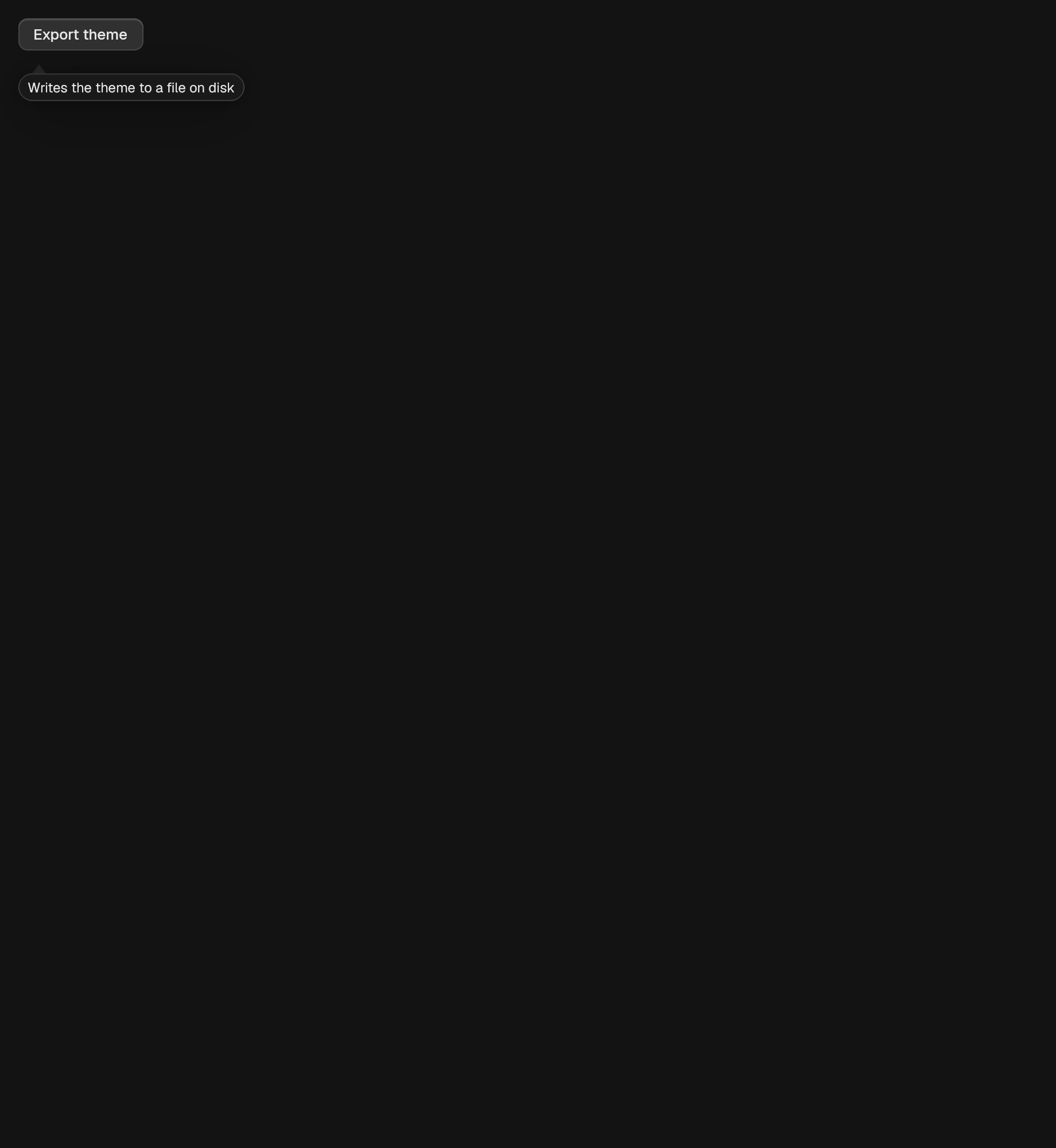 The Tooltip component in tooltip