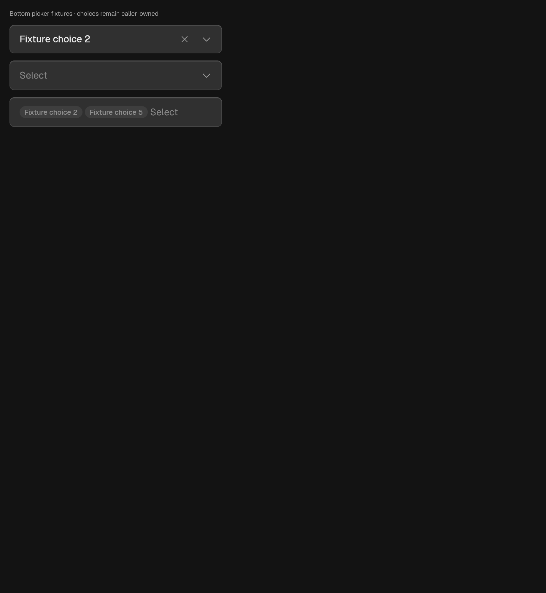 The Combobox component in touch-pickers