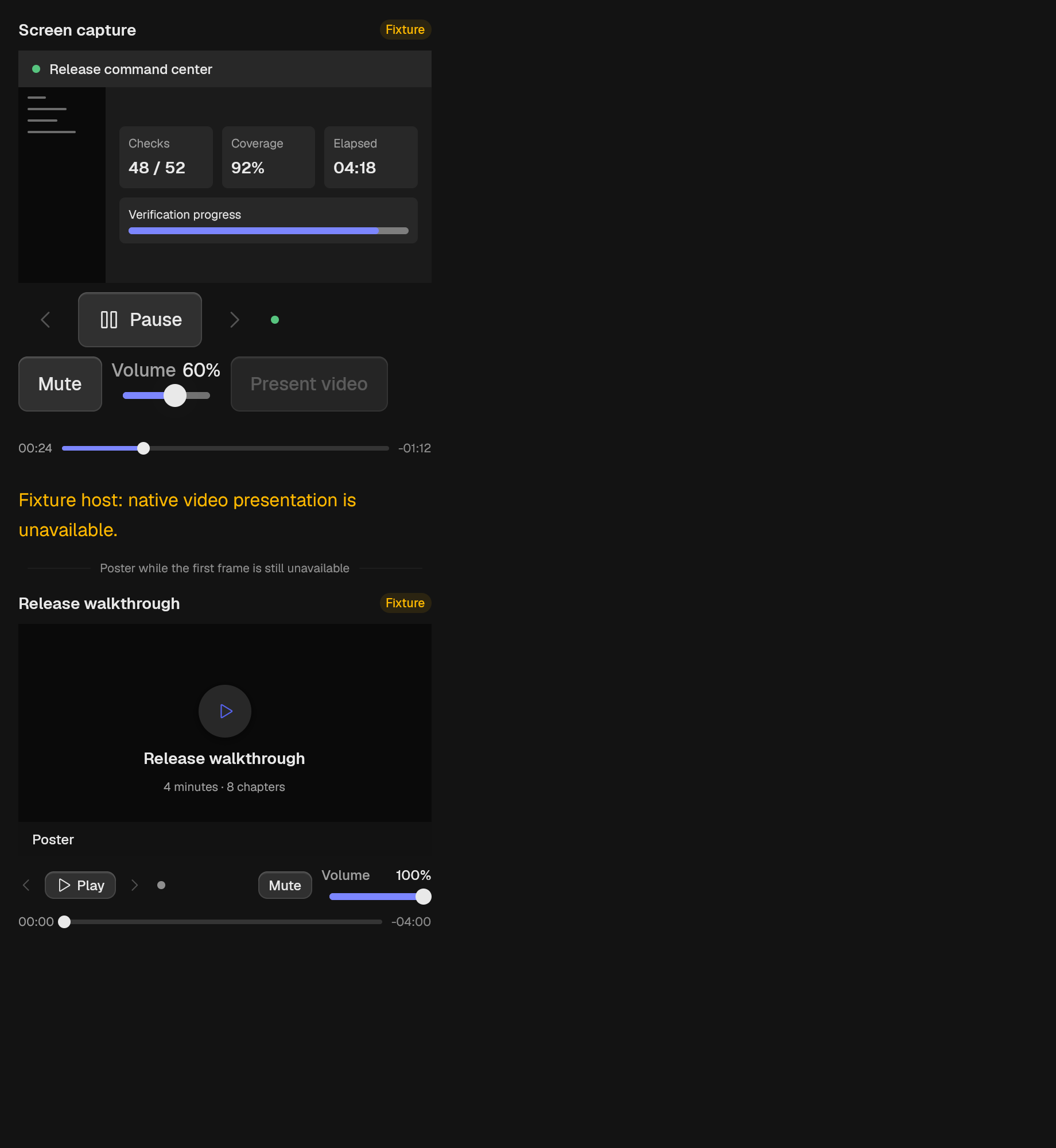 The VideoPlayer component in video-player