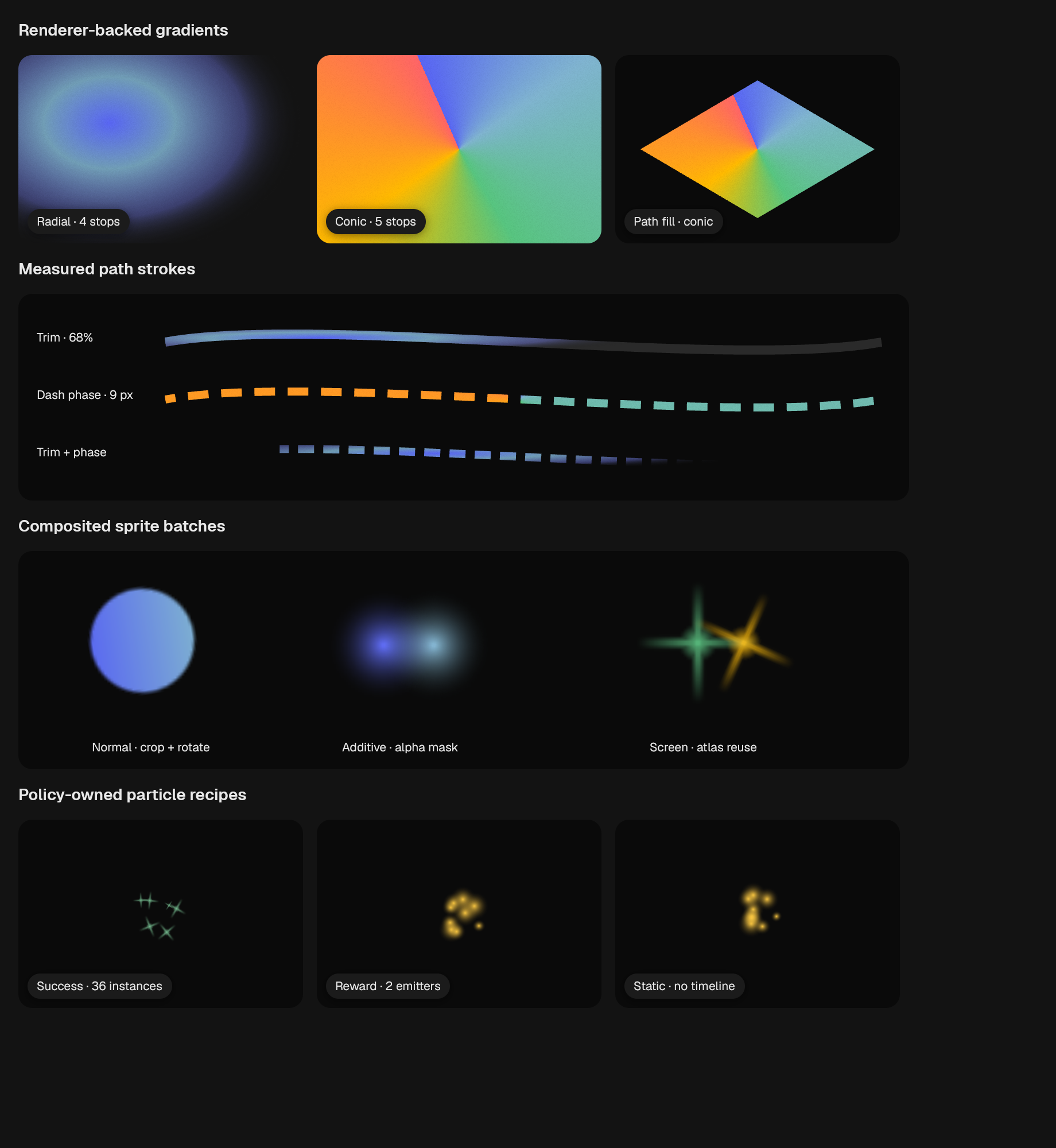 The EffectParticles component in visual-effects