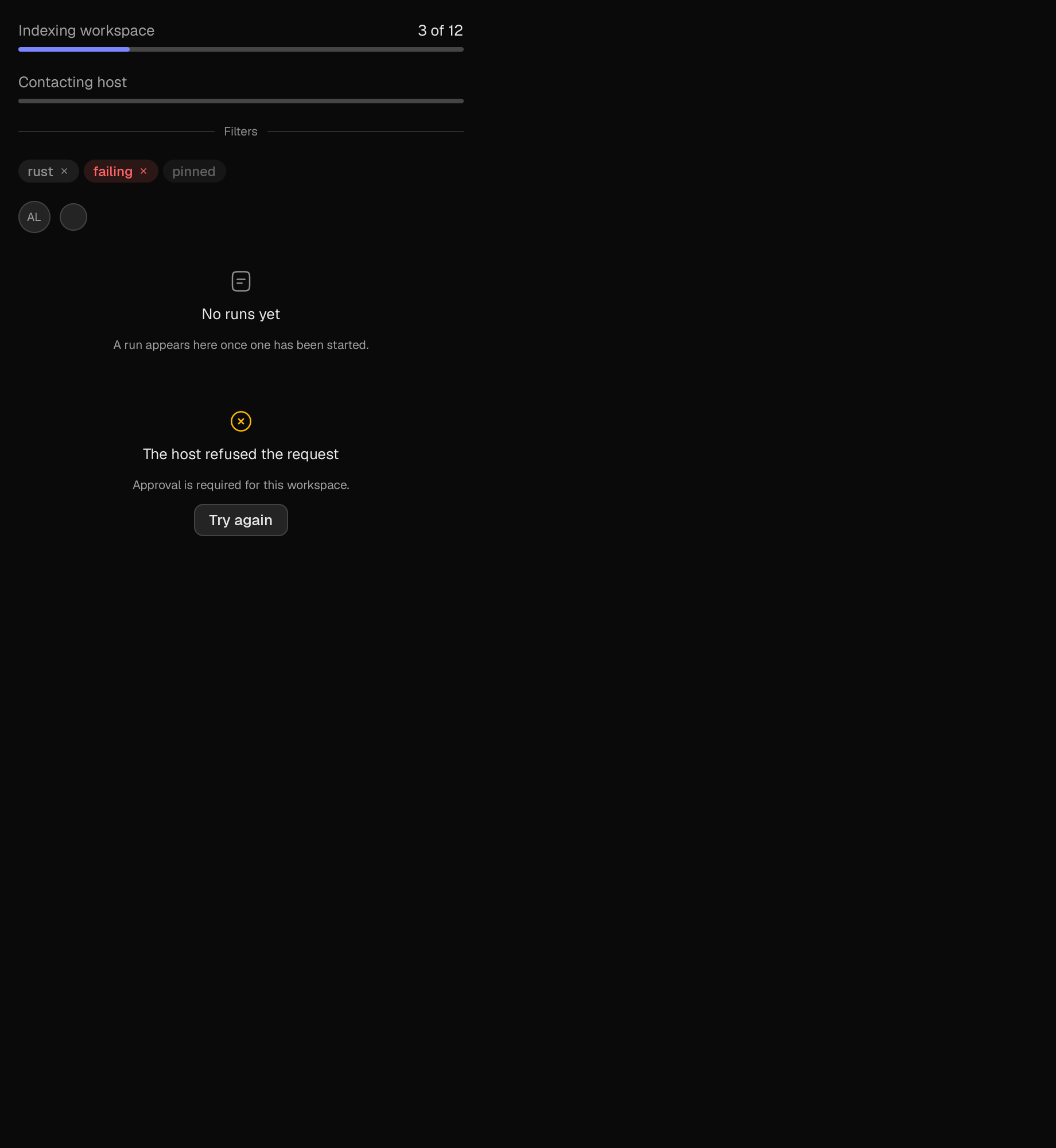 The content scene