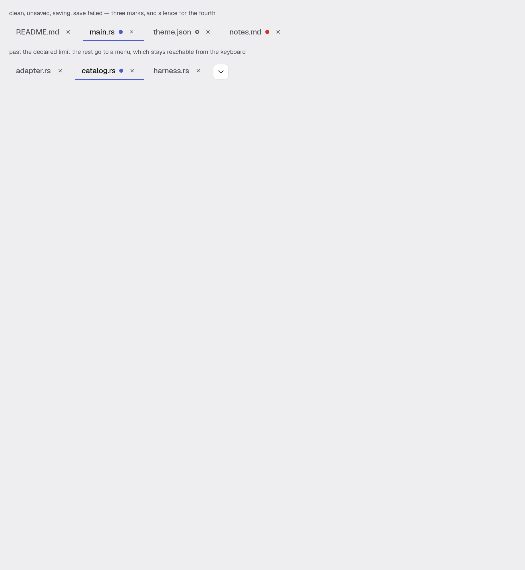 document-tabs in the light theme