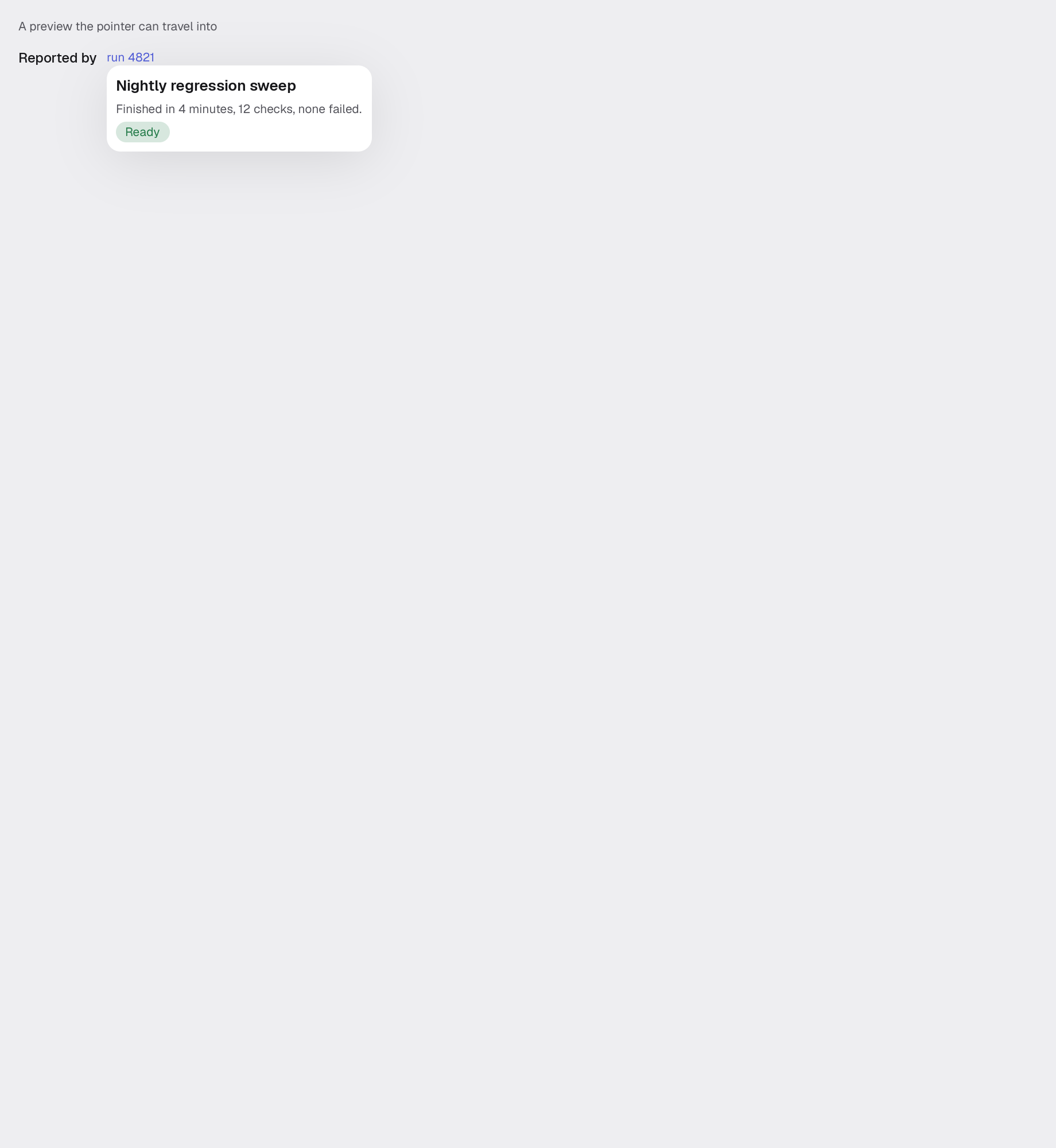 hover-card in the light theme