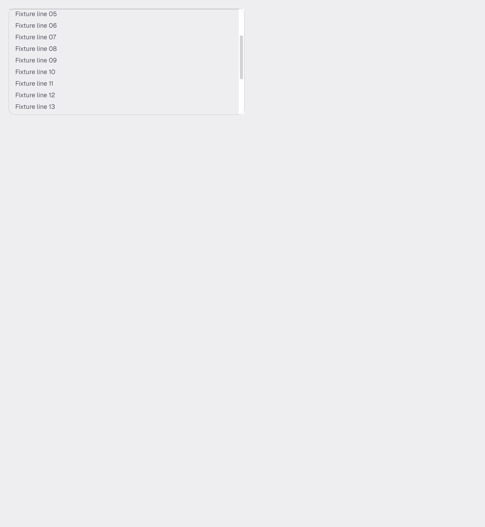 scroll-shadow in the light theme