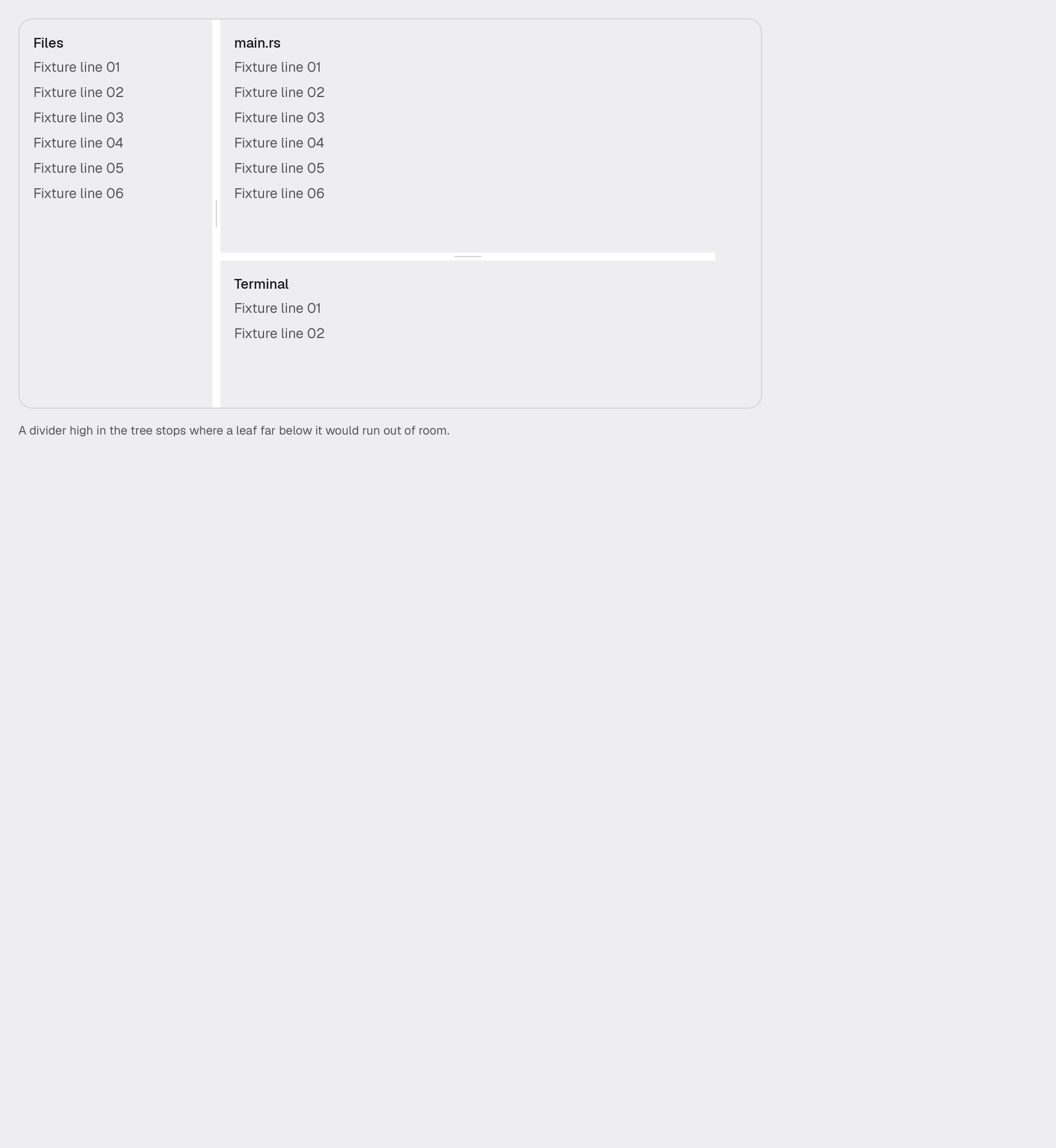 split-tree in the light theme